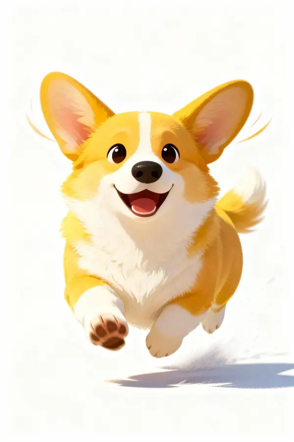 Cartoon Corgi (Little Energy Engine)