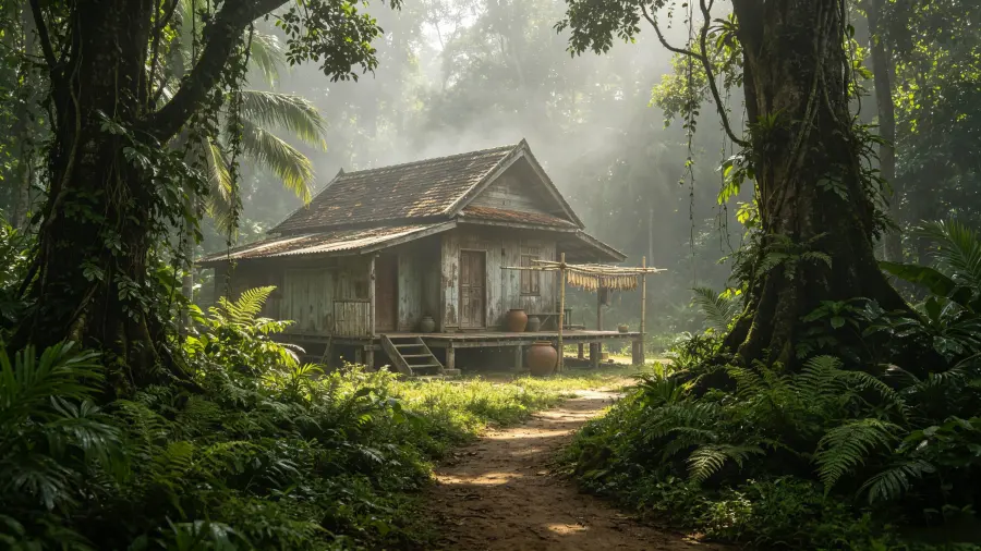 Cabin in the Rainforest