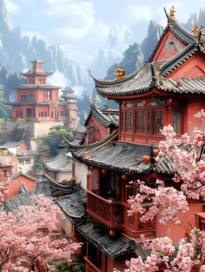 Ancient Charm of the Immortal Mountain
