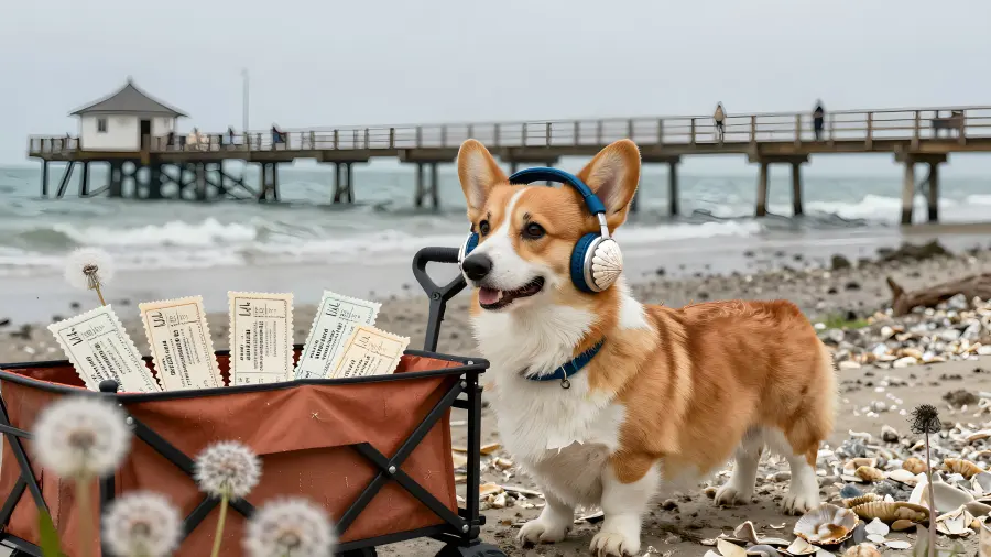 Dog by the Sea